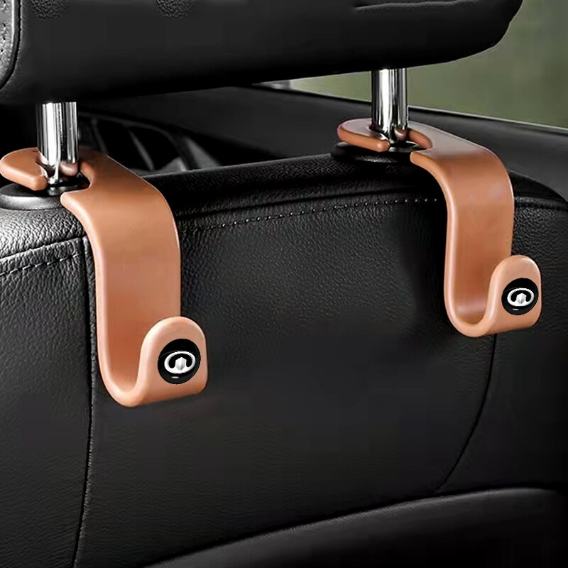 2pcs Car Universal Seat Back Hook Hanger Storage per Jaguar Xf Xe X Type F Pace Power S Type E Pace Xk Xkr Xfl Xjs accessori