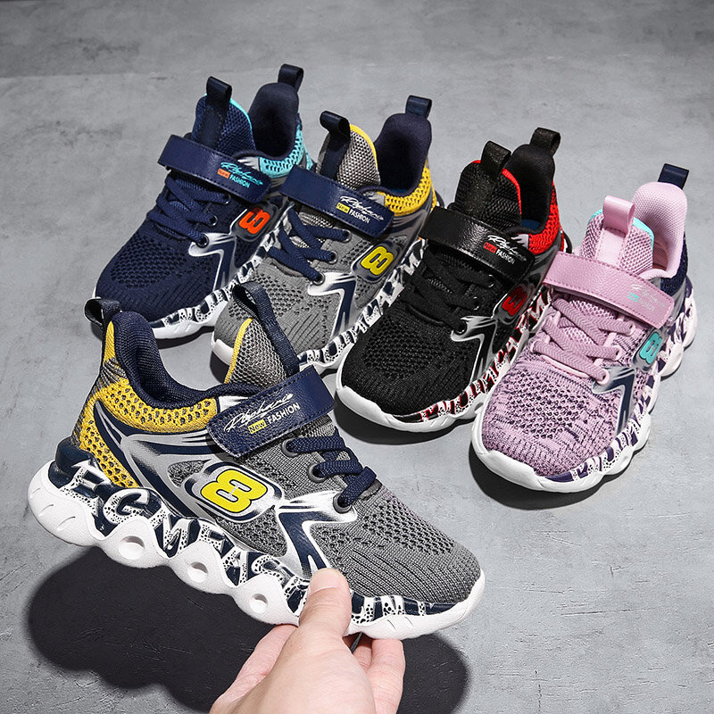 2022 scarpe per bambini scarpe per ragazzi scarpe Casual per bambini Sneakers traspiranti Sport moda ragazzo primavera estate Sneakers per bambini per ragazze