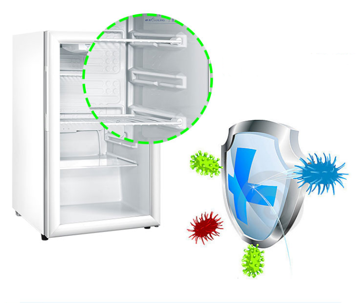 mini glass door beverage display fridge refrigerator