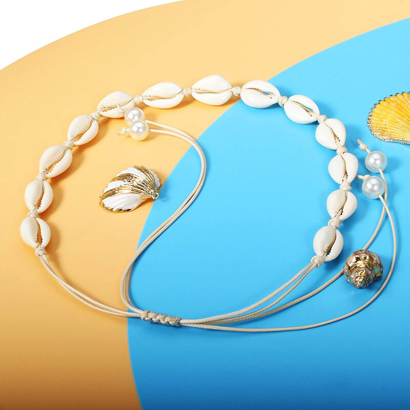30pc conchiglia naturale conchiglia ciondolo gioielli che fanno perline fai da te braccialetto fatto a mano collana anelli accessori materiale all'ingrosso