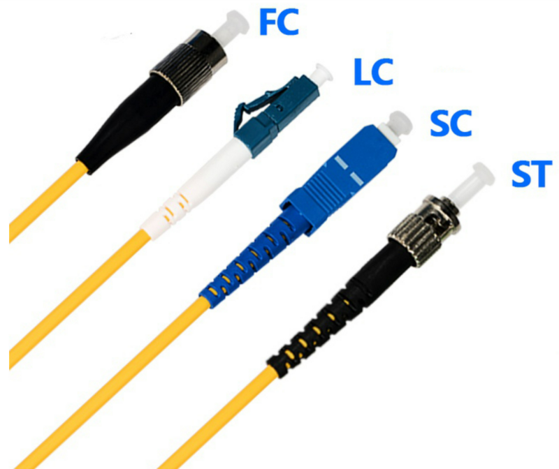 Cable de conexión de fibra SC a SC LC a LC ST a ST FC, Cable de puente SM Simplex de modo único óptico para Red de 3m, 5m, 10m, 20m, 30m, 50m