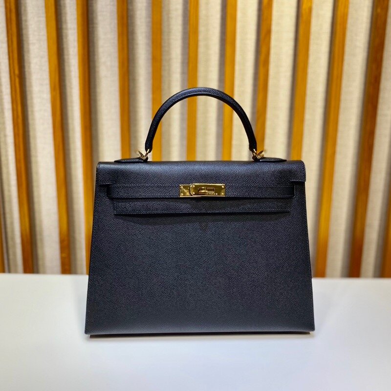 Luxury Ladies Handbag Shoulder Bag Wallet French Epsom Calfskin Hand Sewn