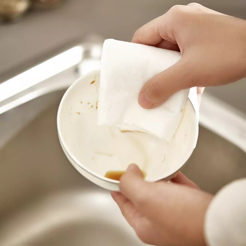 Youpin Xiaomi küche putzlappen bambus faser entfetten reinigung saugfähigen tuch reinigung handtuch zähigkeit und langlebig