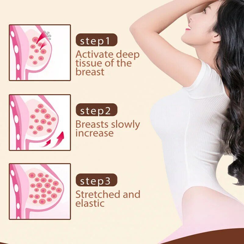 Bust Up Cream Breast Enhancement Cream Breast Creams Promote Female Hormones Bust Fast Growth Boobs Firming Chest Care 30ml