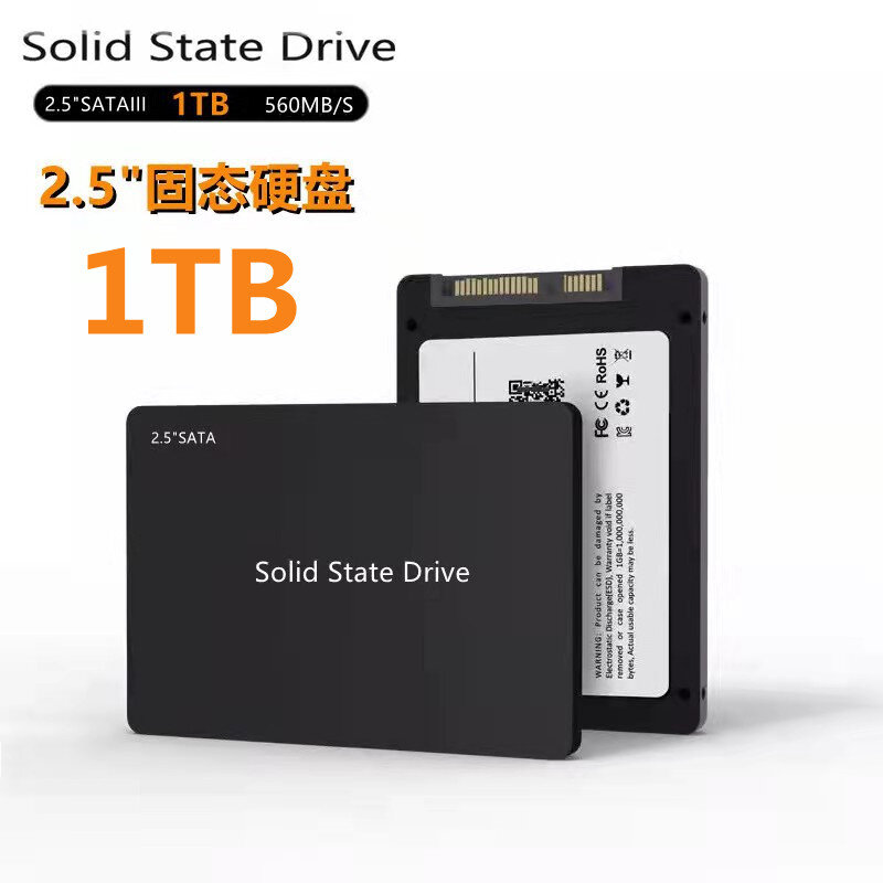 SSD 1 테라바이트 하드 드라이브 디스크 sata3 2.5 인치 ssd TLC 500 메가바이트/초 노트북 및 데스크탑 용 내부 솔리드 스테이트 드라이브
