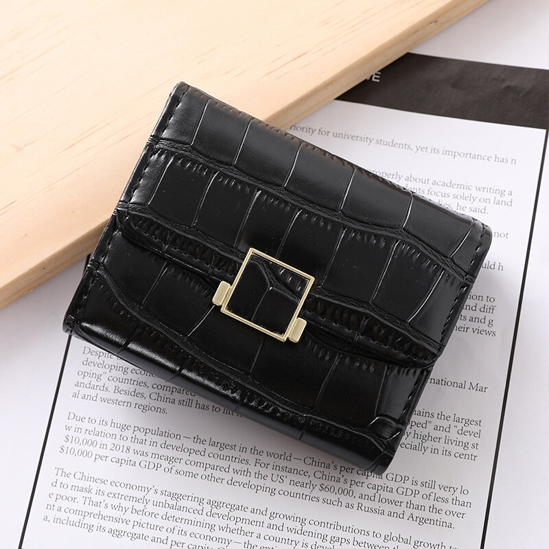 女性用の小さな3つ折り財布,新しいファッション,女性用の小さな財布,紙幣ホルダー,2022コレクション