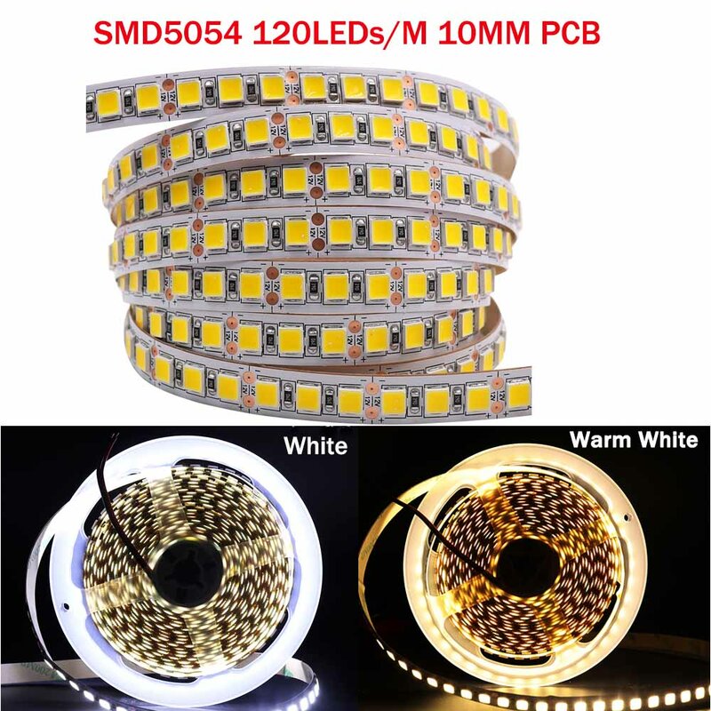 DC12V 5M Flexible LED Streifen Licht LED-Band 60 LEDs/M 120 LEDs/M 240 LEDs/ M Wasserdichte LED Band SMD5050 5054 2835 5630 für Decor