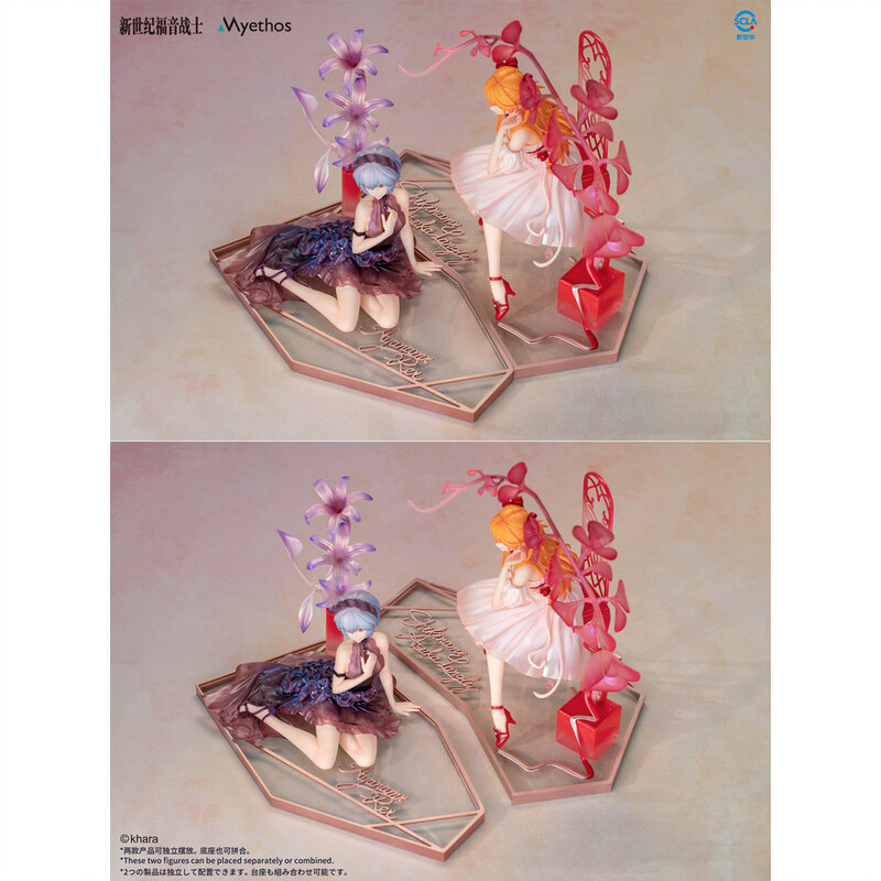 قبل البيع Evangelion Ayanami ري Asuka لغة زهرة عمل الشكل الكرتون نموذج لعبة أنيمي أرقام مقتنيات نموذج اللعب