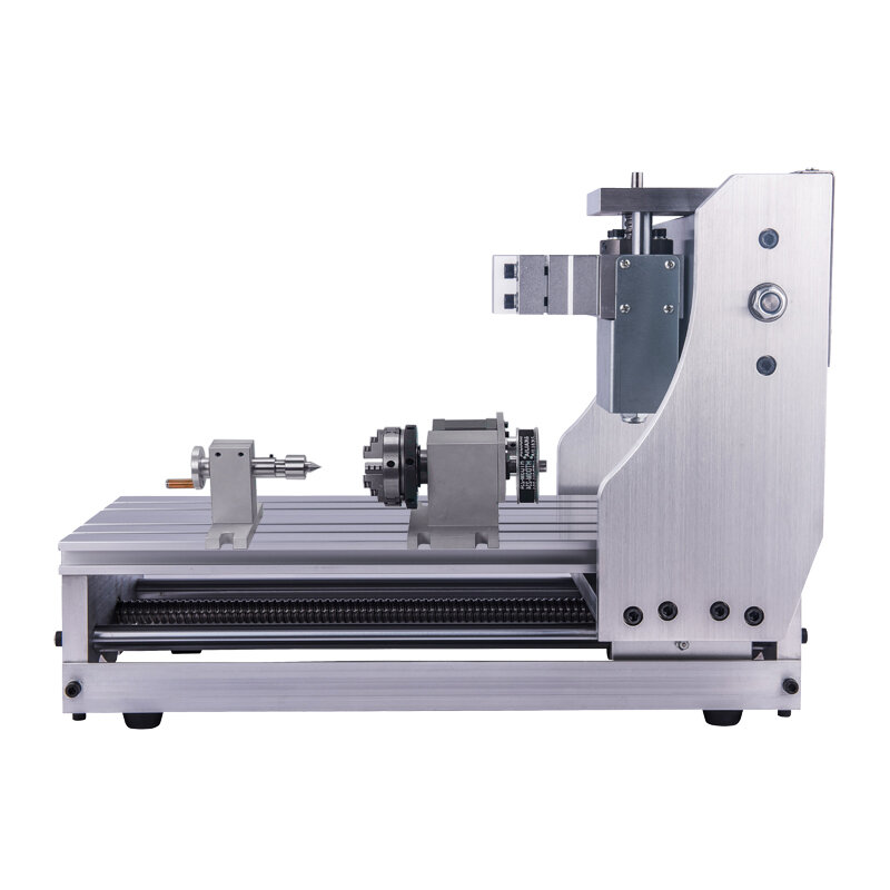 Mini quadro cnc da máquina de trituração do gravador para diy 3020 com 4 eixos e moror