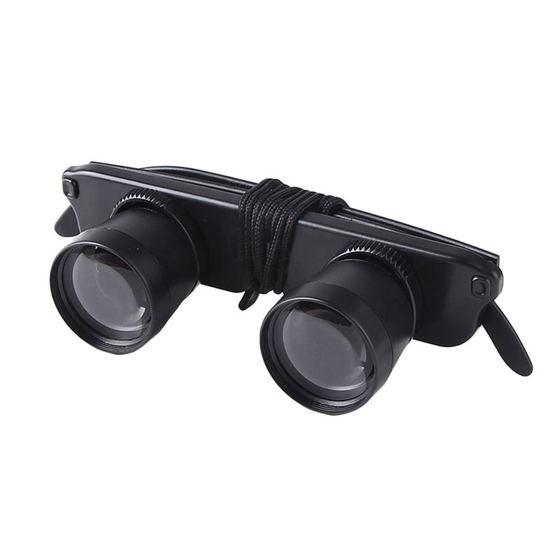 Gafas con lupa, binoculares ópticos de pesca al aire libre, telescopio ocular para pesca al aire libre, prismáticos ópticos para acampar