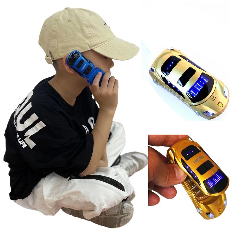 Newmind-هاتف خلوي بغطاء مفتوح F15 ، MP3 ، MP4 ، FM ، مصباح يدوي ، بطاقة SIM مزدوجة ، سيارة صغيرة جدًا ، هاتف خلوي صغير ، P431