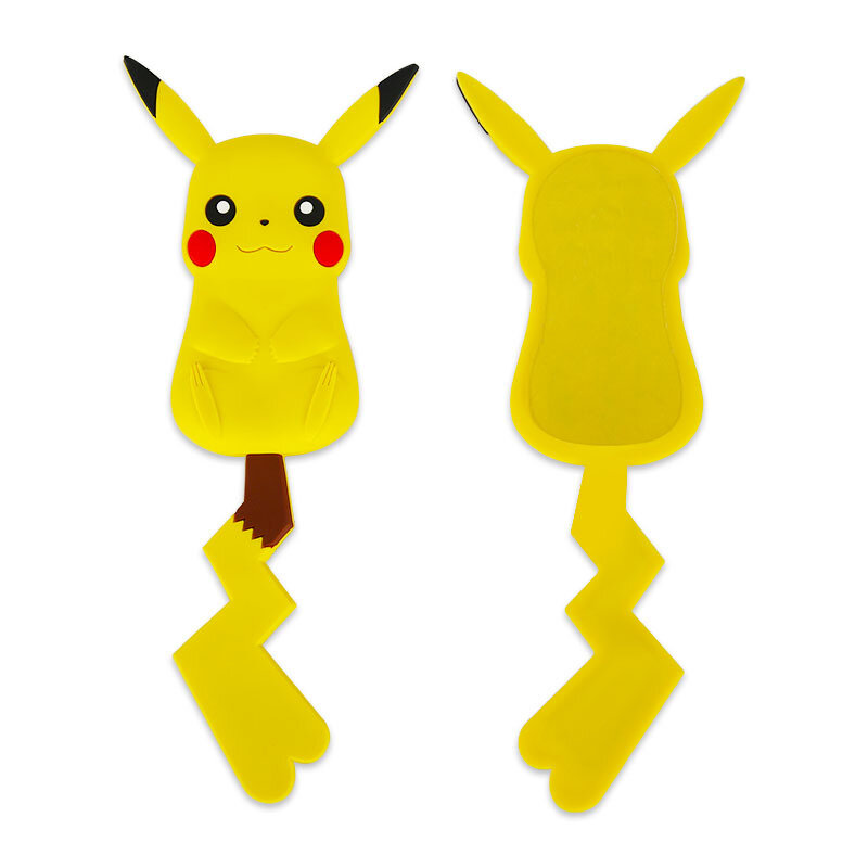 Gancho de Pokemon Pikachu sin agujeros para baño, cocina, pared detrás de la puerta, flexible, sin rastro, adhesivo