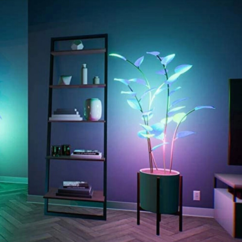 Magiche lampade da notte a LED per piante da appartamento cambia colore illuminazione sala giardino decorazione esterna per interni luci notturne a LED multicolore