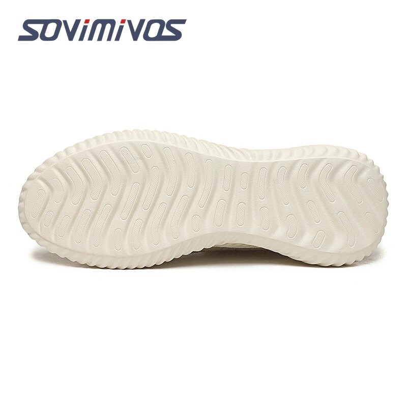Mens Sneakers Slip-on Lightweight Athletic Running Walking Gym Shoes Men Knit Casual Breathable Trendy Sneakers Tennis Shoe