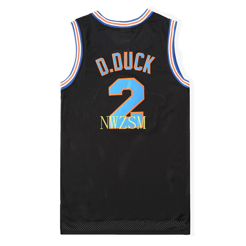 Movie Cosplay Costumes Space-Jam #23 JD #1 BUGS #10 LOLA #22 Murray Bunny Basketball Jersey Stitched Number