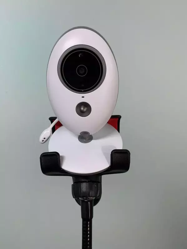 Soporte universal para cámara de bebé, base de vigilancia de 60 cm con cuello flexible de aleación de aluminio para lentes de seguridad VB601, VB603 y VB605, se ajusta con mesa de comedor y cuna ajustable