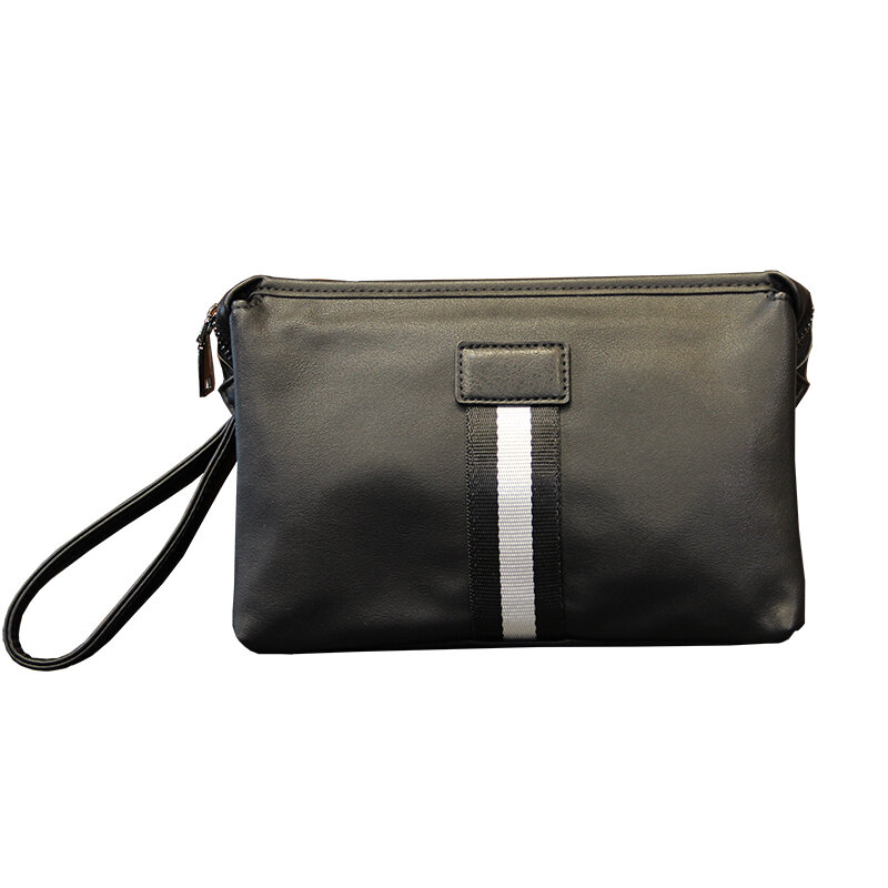 Xiao.p-メンズpuレザークラッチバッグ,高品質,ビジネス,ポケット財布,電話バッグ