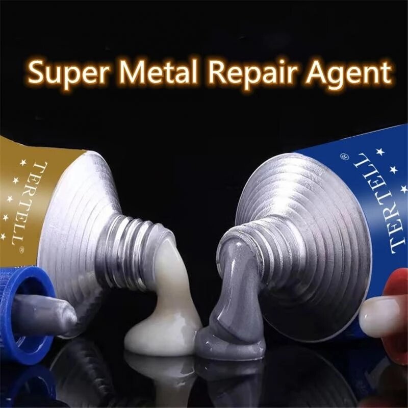 100g Metal Repair Glue Casting Adhesive Industrial Repair Agent Heat Resistance Cast Iron Trachoma Crackle Sealant Welding Glue