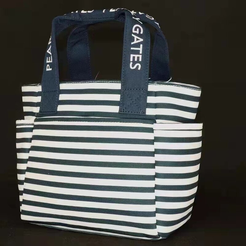 Bolsa de almacenamiento de ropa de Golf PG para mujer, bolsa compuesta de lona con estampado ecológico