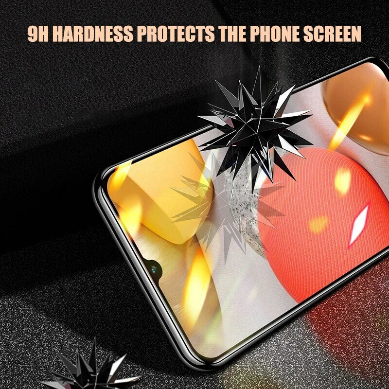 Protector de pantalla de vidrio templado 9D para Samsung Galaxy A02 S, A12, A22, A32, A52, M02, M12, M62, A42, A72, A 22, 32, 5G, M02, 12, 62