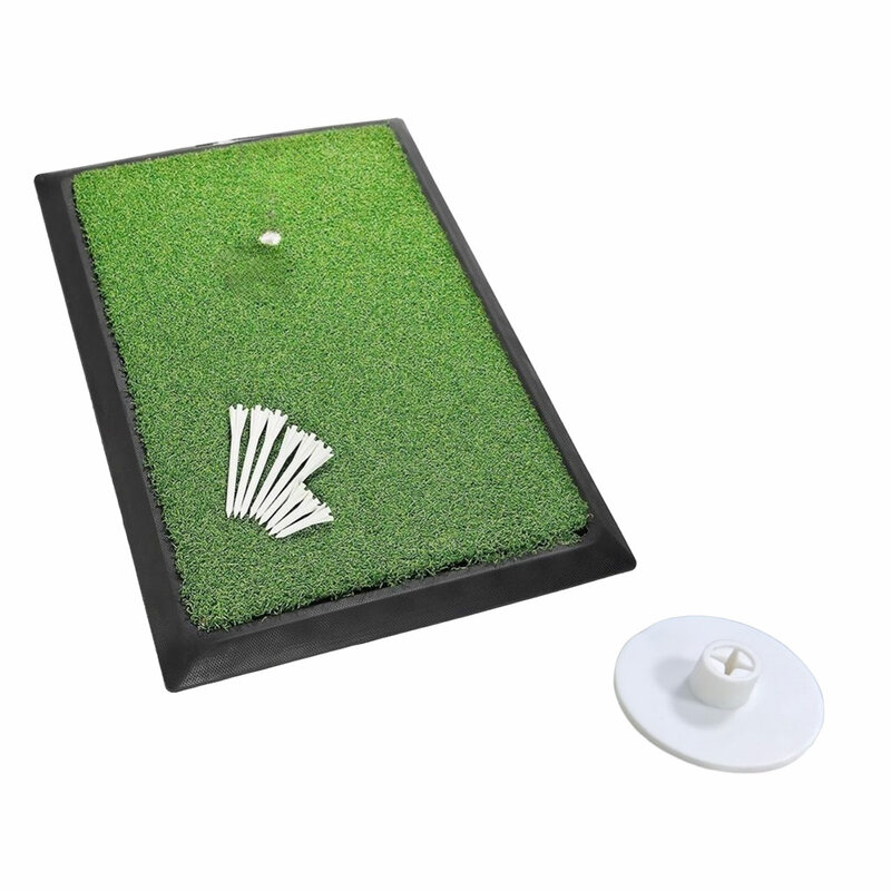 Alfombrilla de práctica de golf para golpear, Base de goma con textura realista, sin desplazamiento, PM111-1