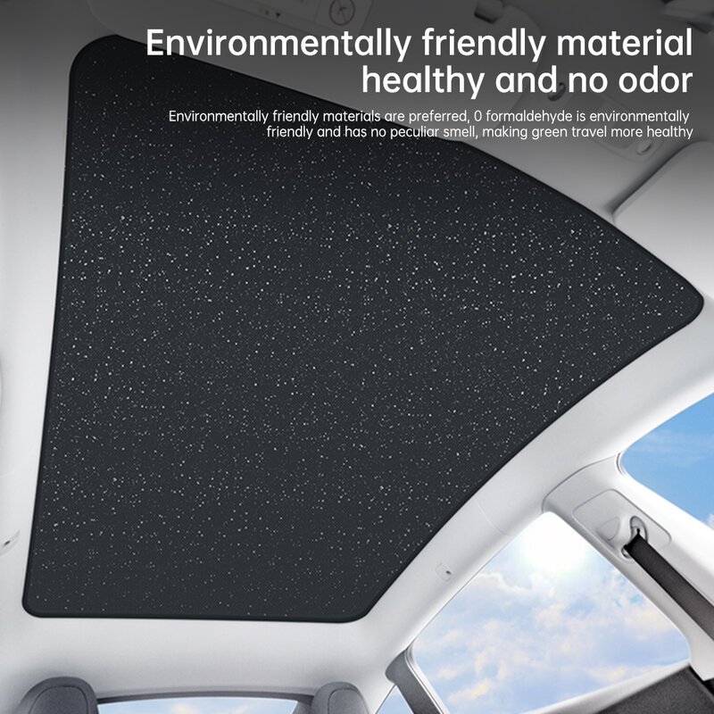 YZ For Tesla Model Y 2022 Sunroof Skylight Sunshade for TESLA Car ModelY 2021 Sunshade Sun Protection Shading Net Accessories