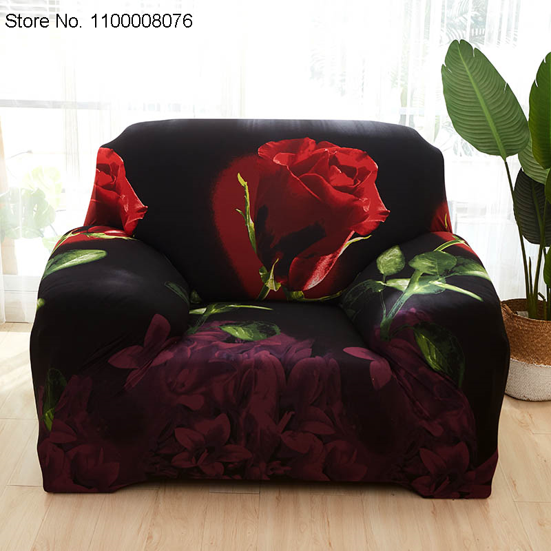 Elastic Armchair Cover Sofa Slipcovers Modern Sofa Cover For Living Room Chair Protector Couch Cover Funiture Cover 1/2/3/4 Seat
