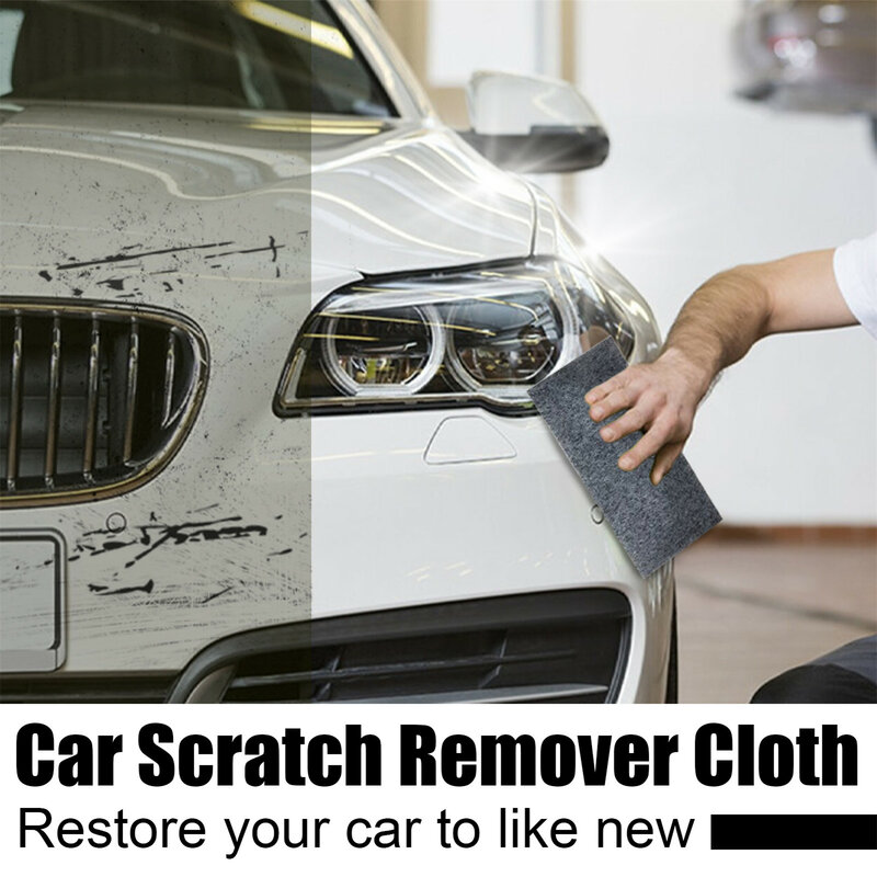 6pcs Nano Sparkle Cloth Car Scratch Repair Cloth Multi-Purpose Car Scratch Repair Cloths For Stubborn Residuals Water Stains