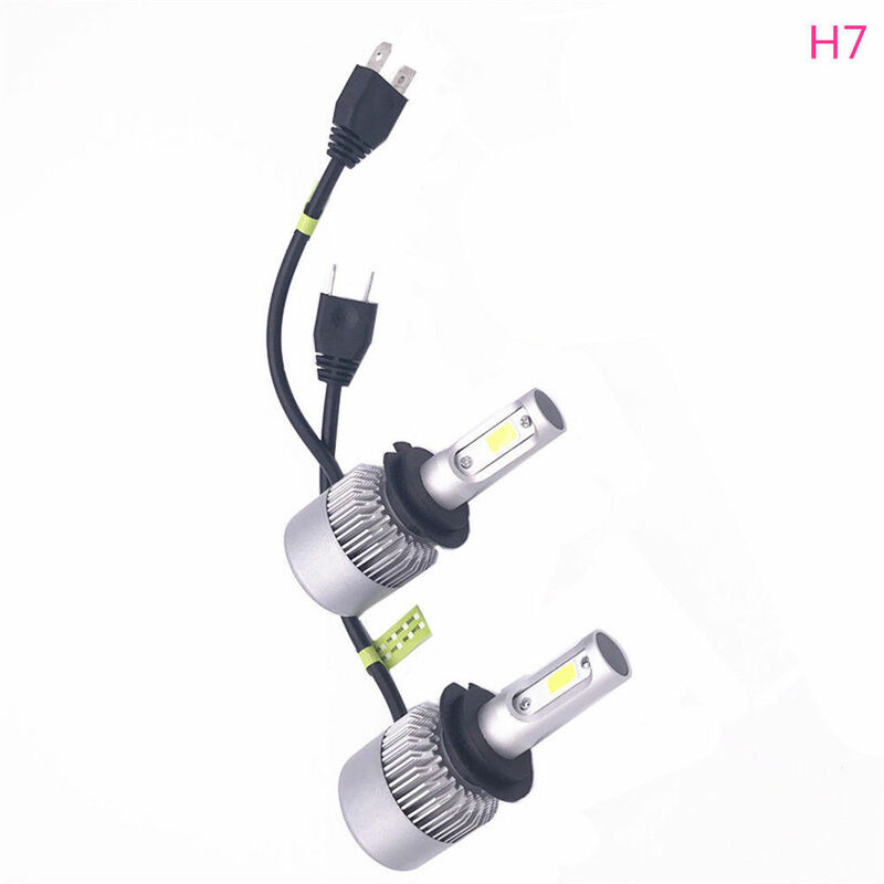 Ampoules de phares LED avec porte-ampoule et adaptateur, pour Ford KUGA, VW Passat B6, S2 72w H7