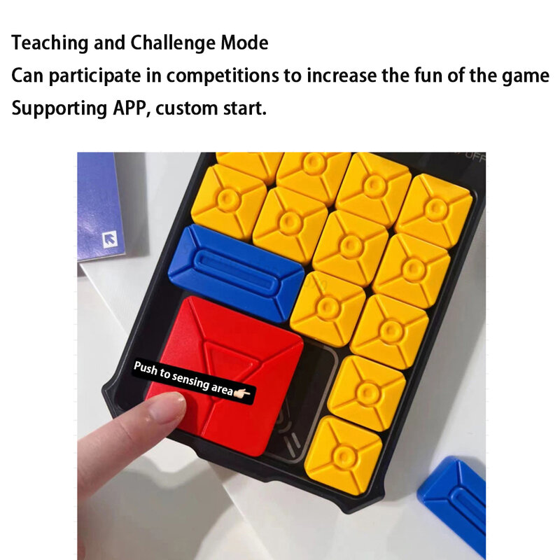Xiaomi Giiker Super Huarong Road Slide Brain Games Uitdagingen Teaser Puzzels Interactieve Handheld Speelgoed Voor Alle Leeftijden Met App