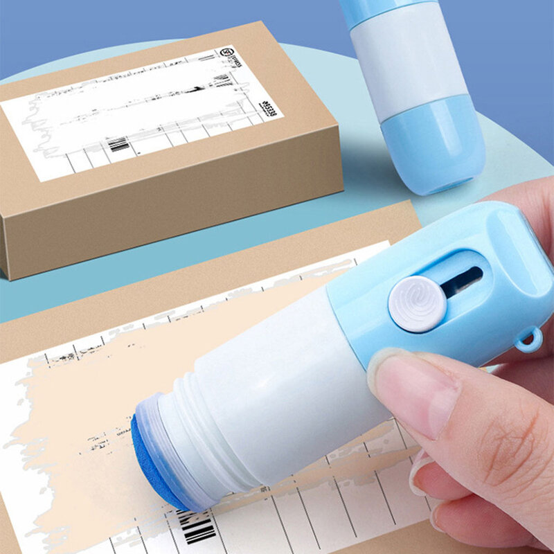 Papier termiczny korektor płynny z nożem do rozpakowywania trwały papier termiczny dane ochrona tożsamości płynny papier termiczny gumka