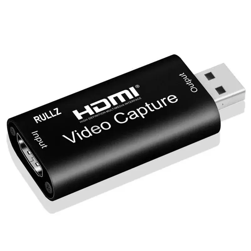 4K Video Capture Card USB 3,0 2,0 HDMI Video Grabber Box für PS4 Spiel DVD Camcorder Kamera Rekord placa de video Live-Streaming