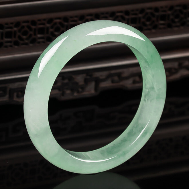 Venda quente natural mão-esculpida jade verde pulseira pulseira moda jóias acessórios homens e mulheres presentes sorte