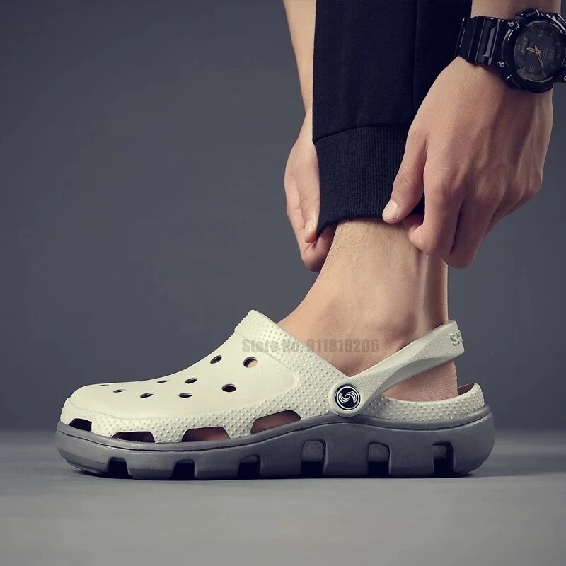 새로운 Youpin 여름 샌들 슬리퍼 패션 스포츠 비치 인과 신발 Anti-Slip Soft Soled 가정용 신발 야외 슬리퍼