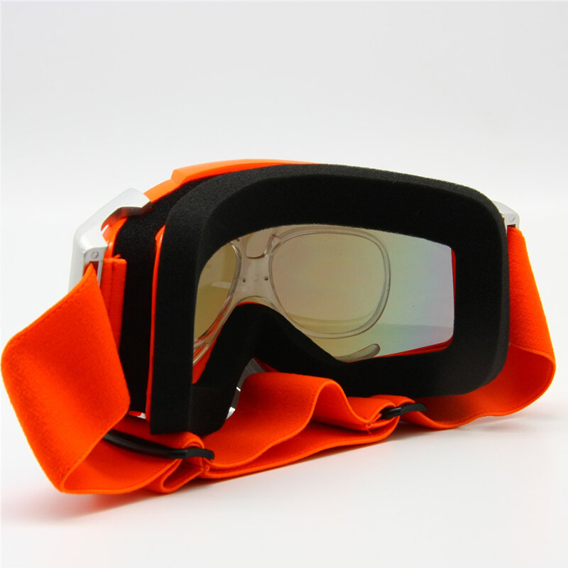 TR90 elastyczne zginane oprawki do okularów korekcyjnych Adapter uniwersalny rozmiar wewnętrzna rama wbudowany Snowboard motocykl gogle okulary przeciwsłoneczne