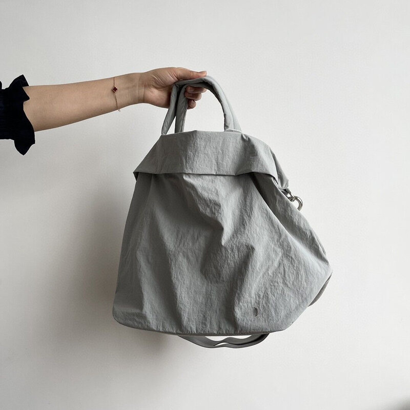 Sac à main à bandoulière diagonale pour femmes, fourre-tout de couleur Pure, en Nylon, étanche à mon niveau, pour le Tennis, le Yoga et le Fitness, 19l