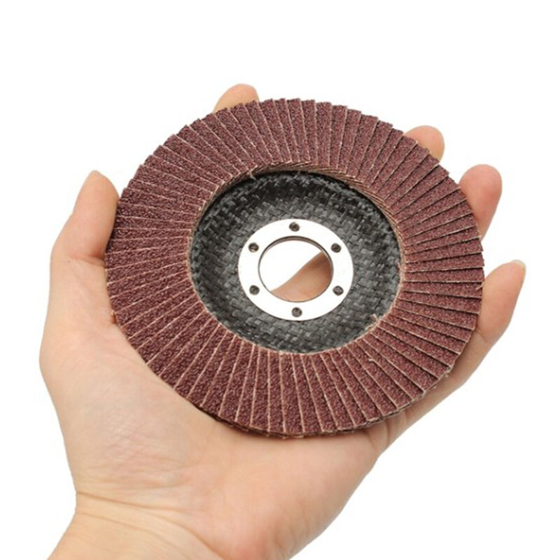 115mm Professional Flap Discs 4.5 Inch Sanding Discs 40/60/80/120 Grit Grinding Wheels Blades For Angle Grinder Abrasive Tool
