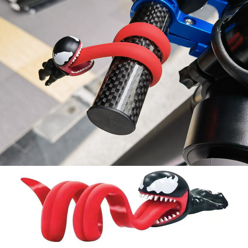 Funny Venom USB Kabel Kawat Data Line Holder Mobil Motor Aksesoris Kabel Mainan Mobil Dekorasi