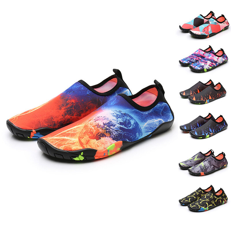 Summer Barefoot Shoes Men Aqua Shoes Breathable Water Shoes Woman Quick Dry Swimming Socks Beach Slippers Outdoor Sneakers Tenis