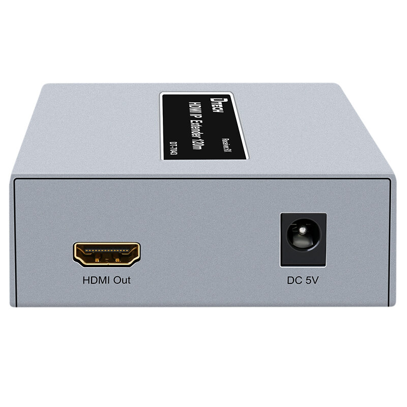 Extensor de HDMI 1080P @ 60Hz IP HDMI Extender sobre Cat5e y 6e 1080p HDMI transmisor y receptor de vídeo HDMI Extender 120m