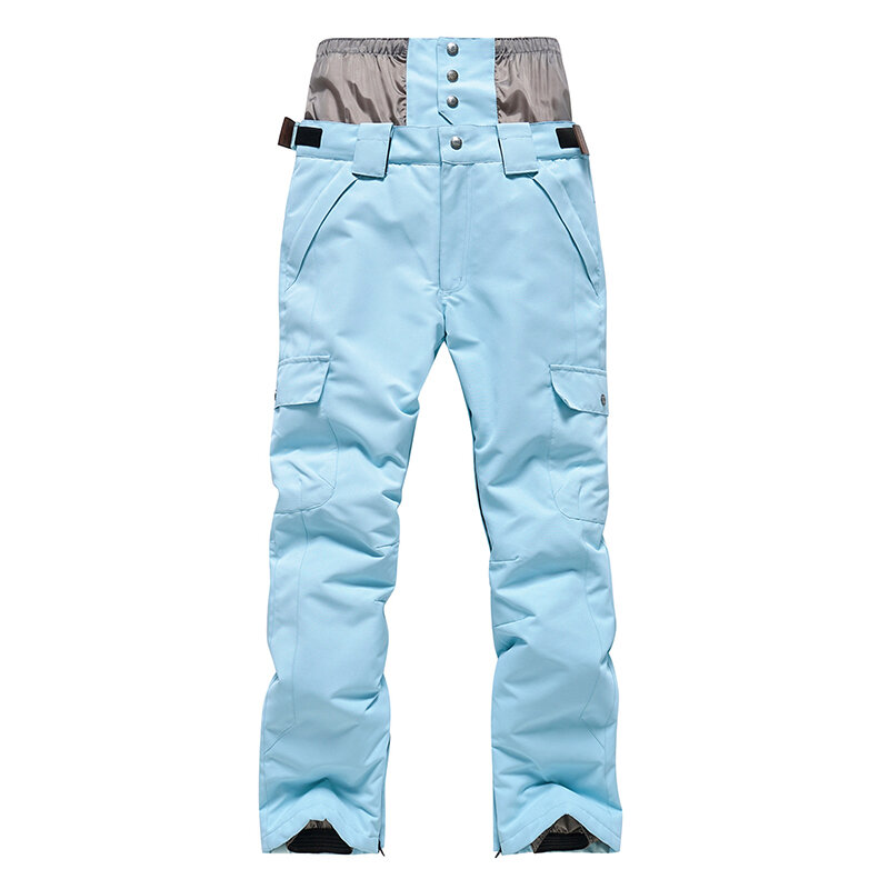 Jaqueta de esqui impermeável e calças para homens e mulheres, terno de snowboard à prova de vento, aquecido, inverno snowboard, novo, 2023