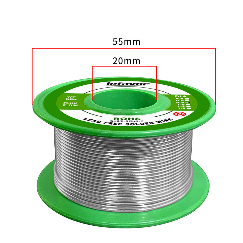 Lead free silver solder wire 1.0mm 0.8mm 2.0% solder wire