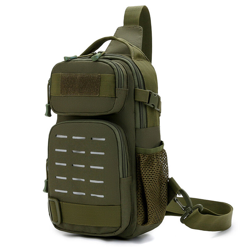 Tactical Shoulder Bag Men Outdoor Chest Bag Sling Camouflage Camping Travel Hiking Hunting Military Crossbody Bag