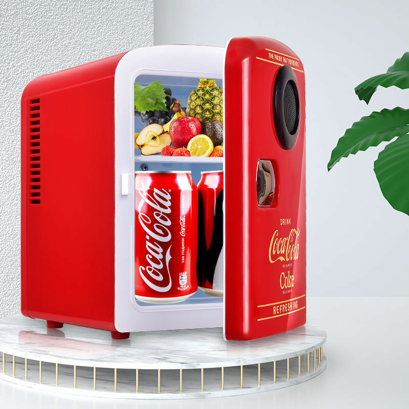 Mini piccolo frigorifero auto frigorifero dormitorio per studenti piccola casa cosmetici refrigerazione portatile