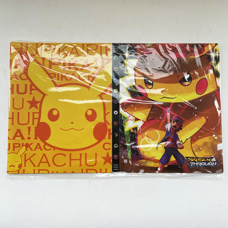 9 جيب وصول المخبر بيكاتشو ألبوم 432 قطعة حامل بطاقات البوكيمون جمع كتاب البوم قائمة المحملة الأعلى هدية للأطفال