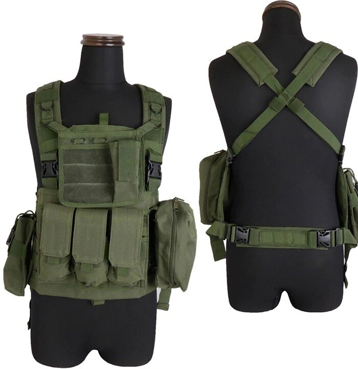 military hunting gear shield Tactical Army Camo RRV M4 vest / tile /  armor  CIRAS molle airsoft accesories waist bag tactical