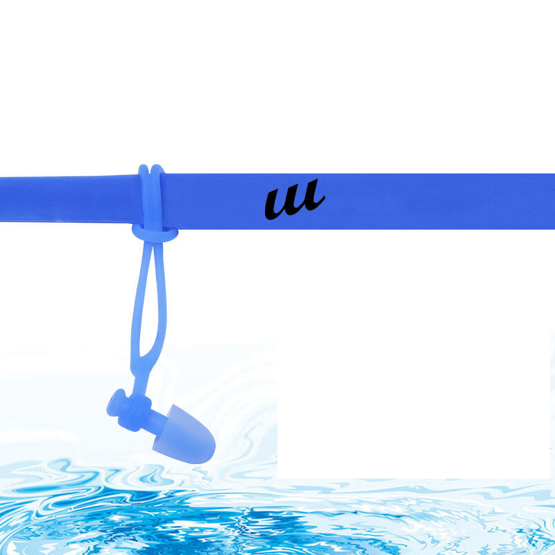 Swimming Earplugs Waterproof Professional Adult Children Bathing Men and Women Swimming Diving Earplugs with Rope