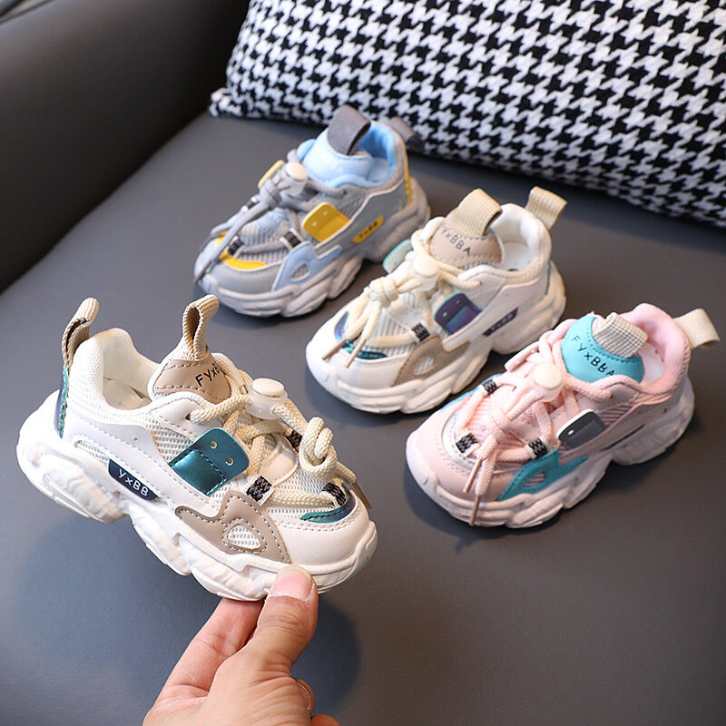 1-6 jahr Jungen Turnschuhe 3 Farbe Atmungsaktivem Mädchen Schuhe für Kinder Sport Baby Laufschuhe Mode Kleinkind infant Schuhe