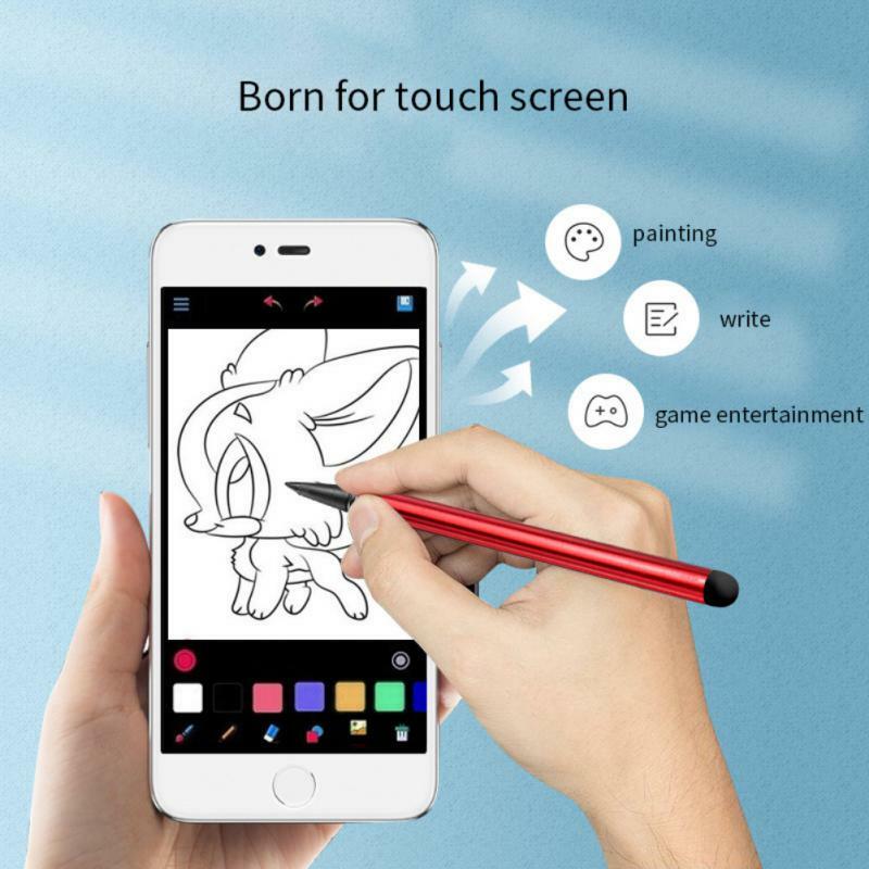 Hot Mobile Phone Strong Compatibility Touch Screen Stylus Ballpoint Metal Handwriting Pen Suitable For Mobile phone