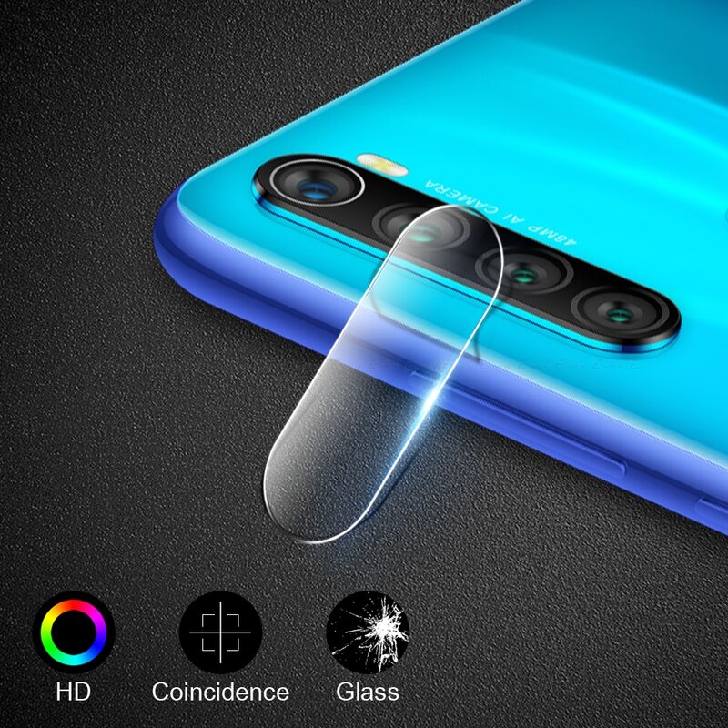 Película protectora transparente para cámara de teléfono móvil, Protector de vidrio templado antiarañazos para Redmi K30 9T 5G Note 8 10 9T
